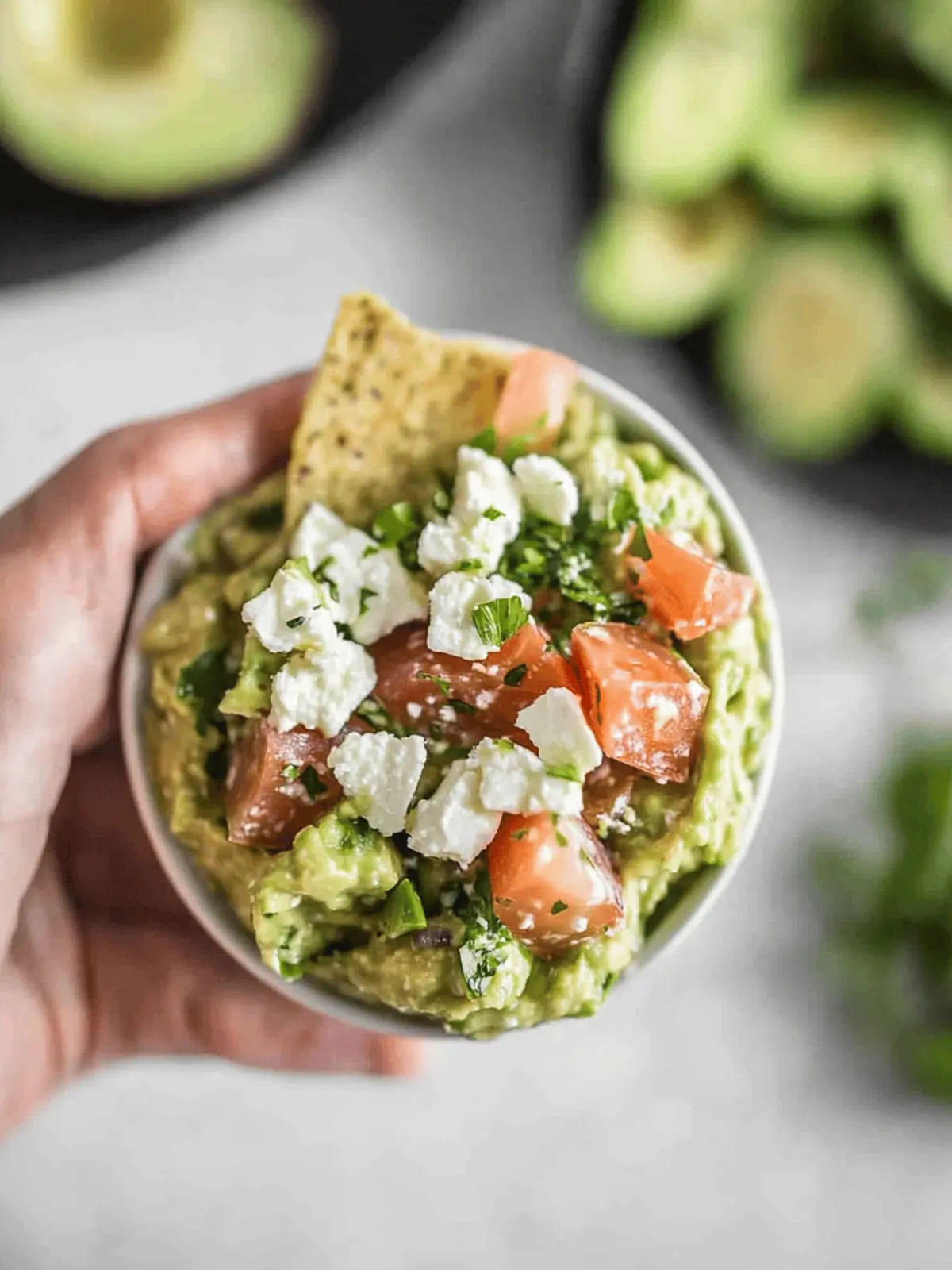 Avocado Feta Dip
