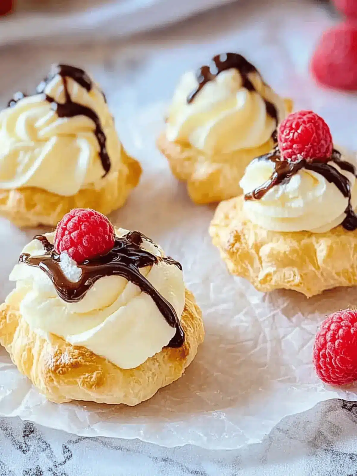 Easy Homemade Cream Puffs