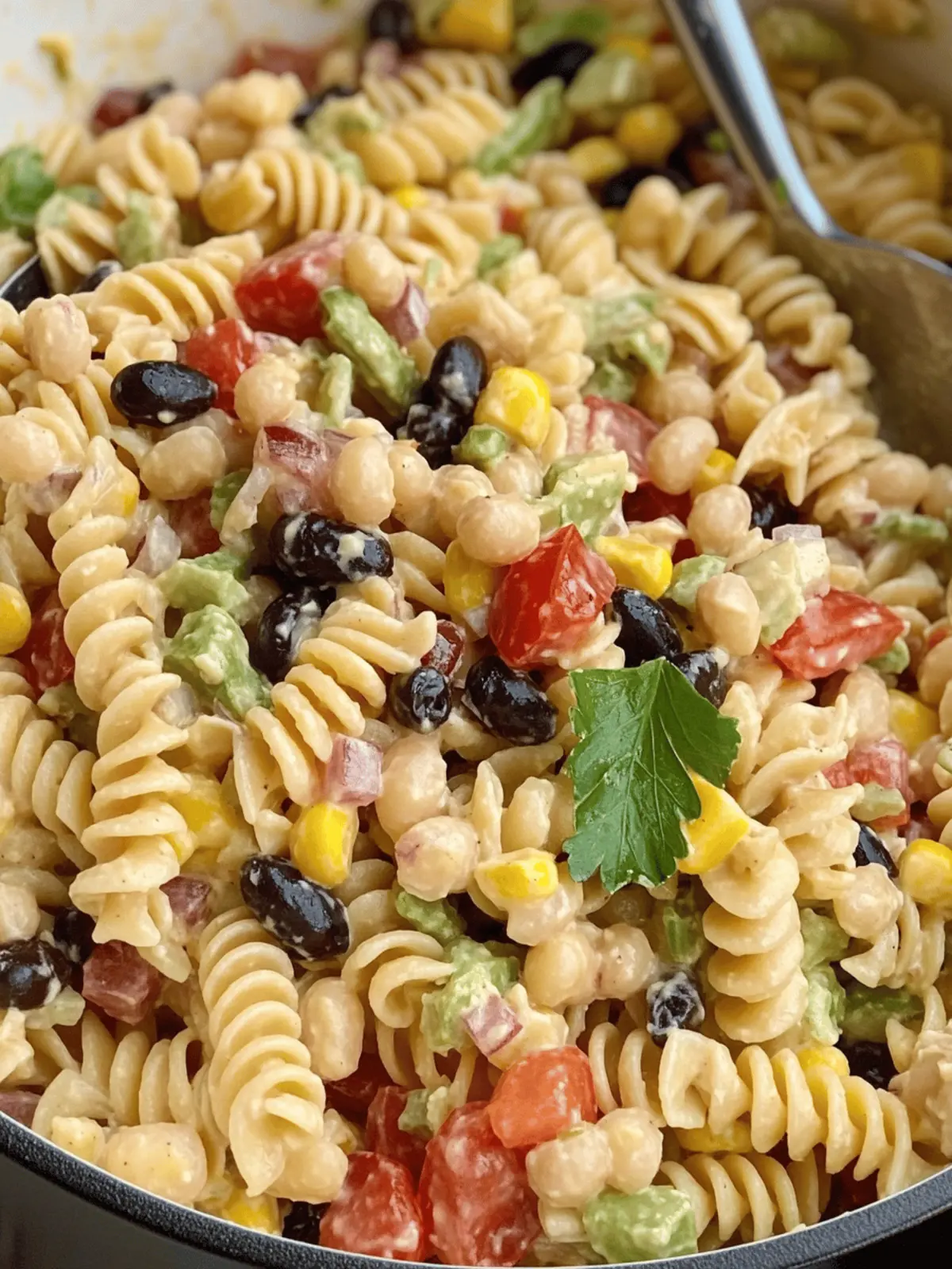COWBOY CAVIAR PASTA SALAD