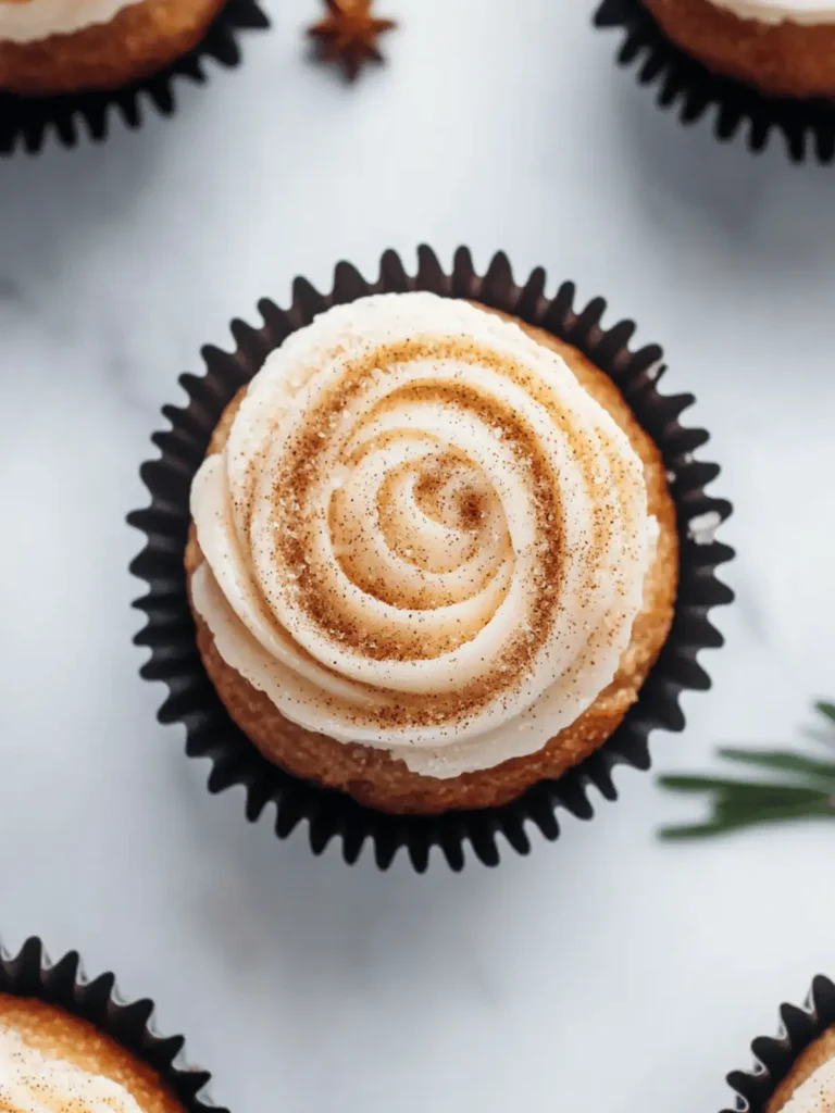 Cinnamon Roll Cupcakes