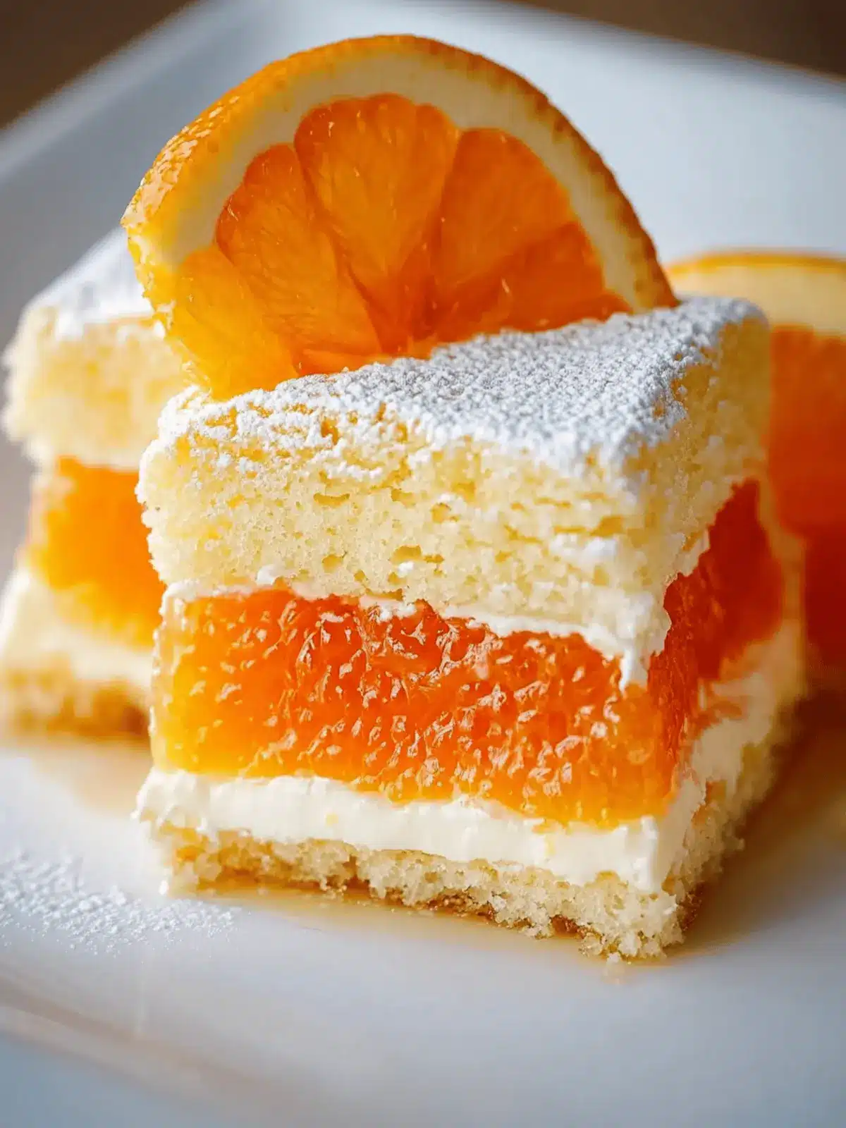 Orange Shortcake