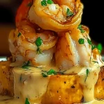 Garlic Shrimp Mofongo