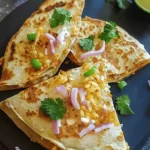 Pav Bhaji Quesadillas