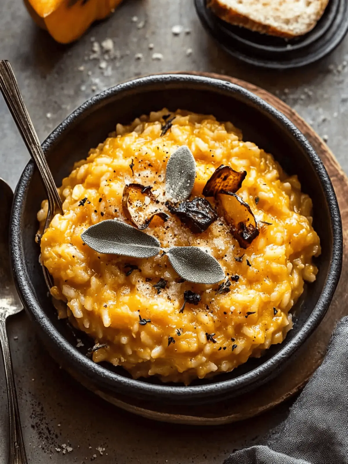 Baked Pumpkin Risotto