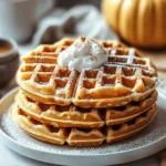 Pumpkin Chai Spice Waffles