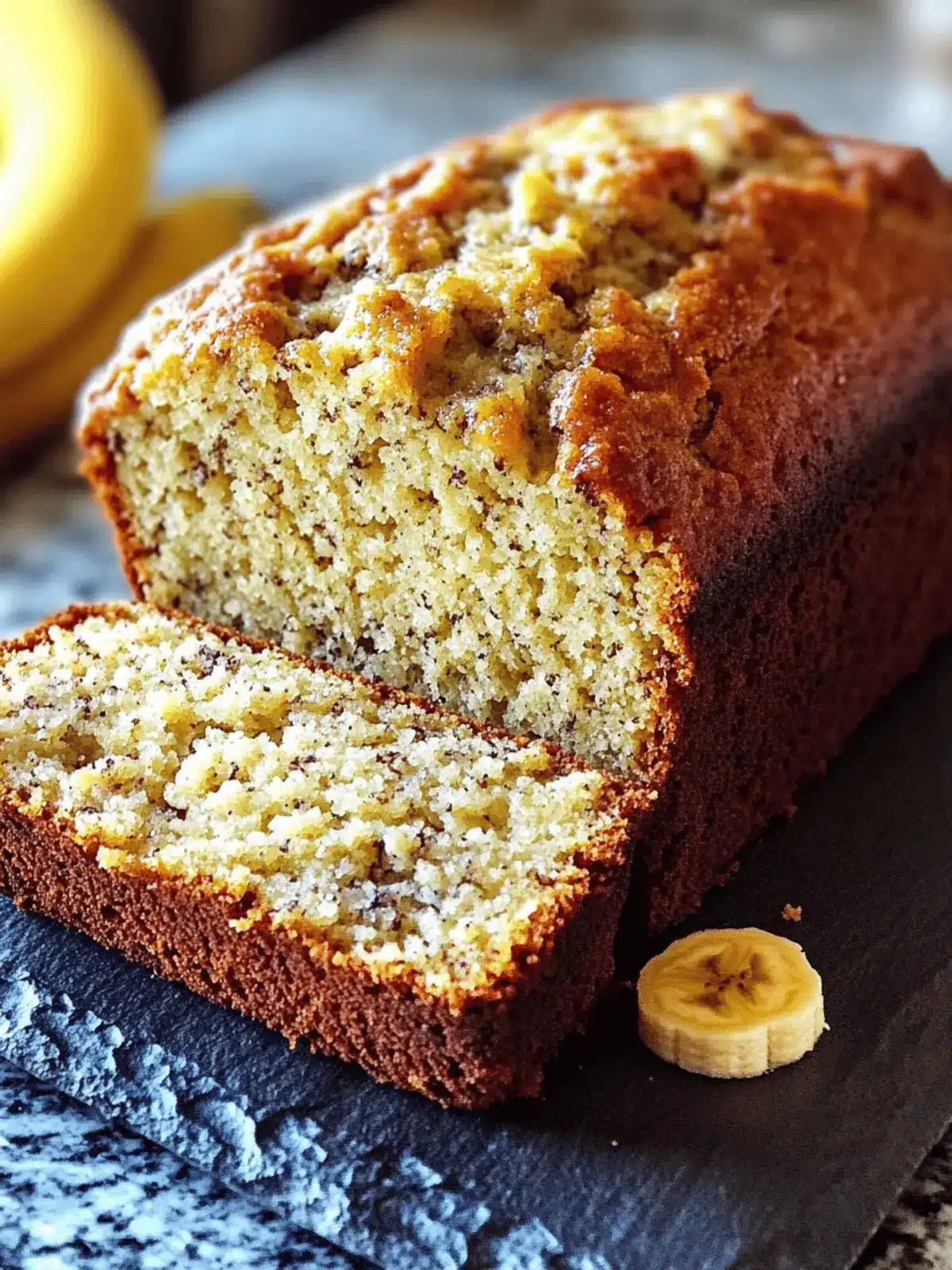 Moist Banana Bread with Cottage Cheese & Maple