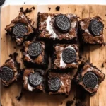 Oreo Stuffed Brownies