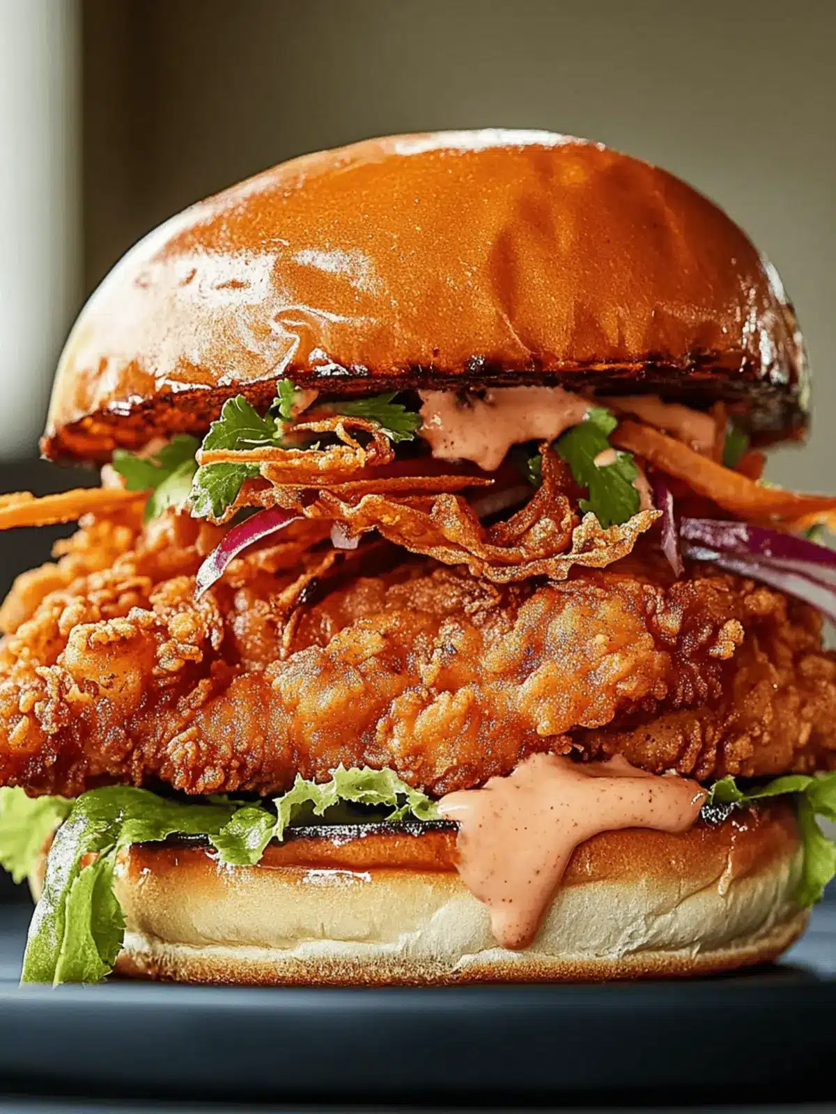 Thai Fried Chicken Sandwich