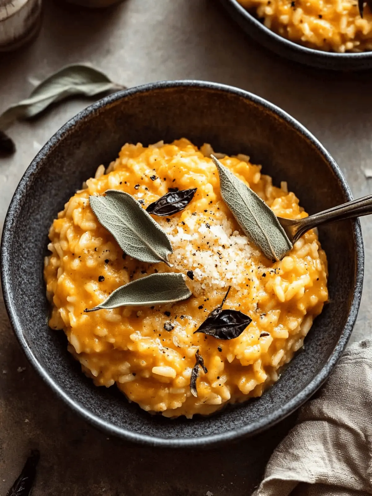 Baked Pumpkin Risotto