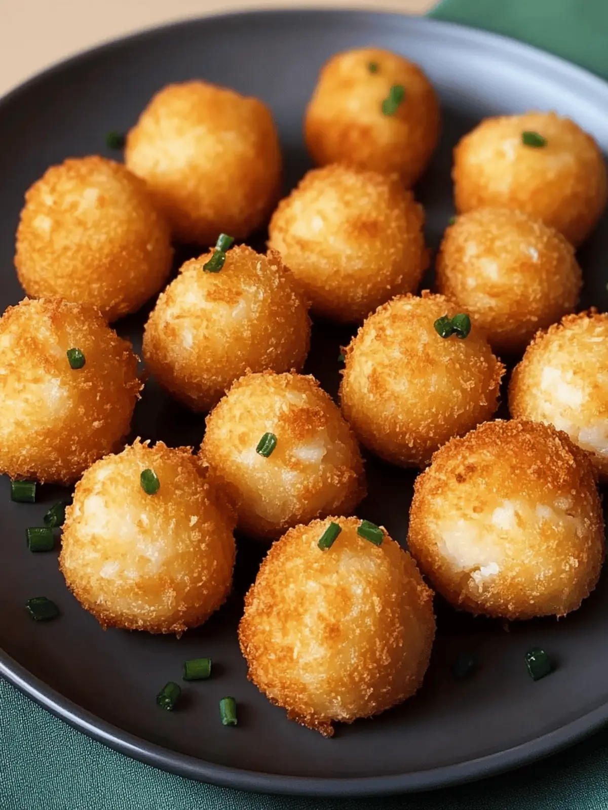 Fried Mashed Potato Balls