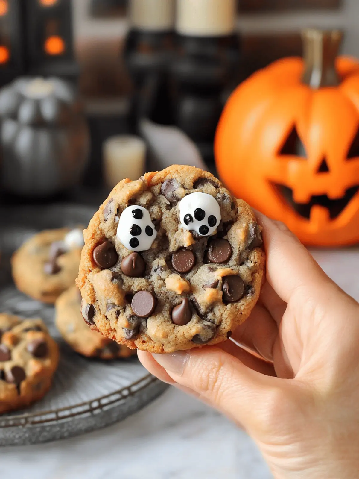 Halloween Chocolate Chip Cookies