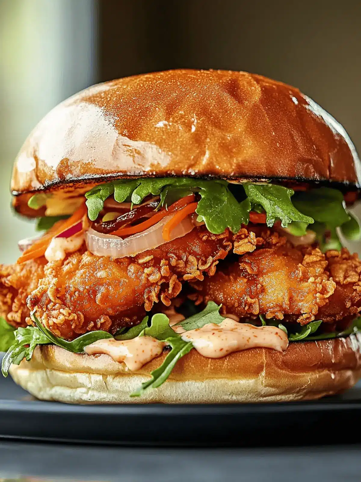 Thai Fried Chicken Sandwich