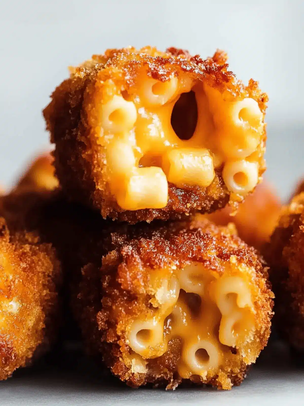 Crispy Fried Mac and Cheese Balls
