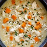 Crack Chicken and Rice Soup