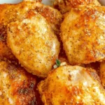 Crispy Southern Baked Chicken Thighs
