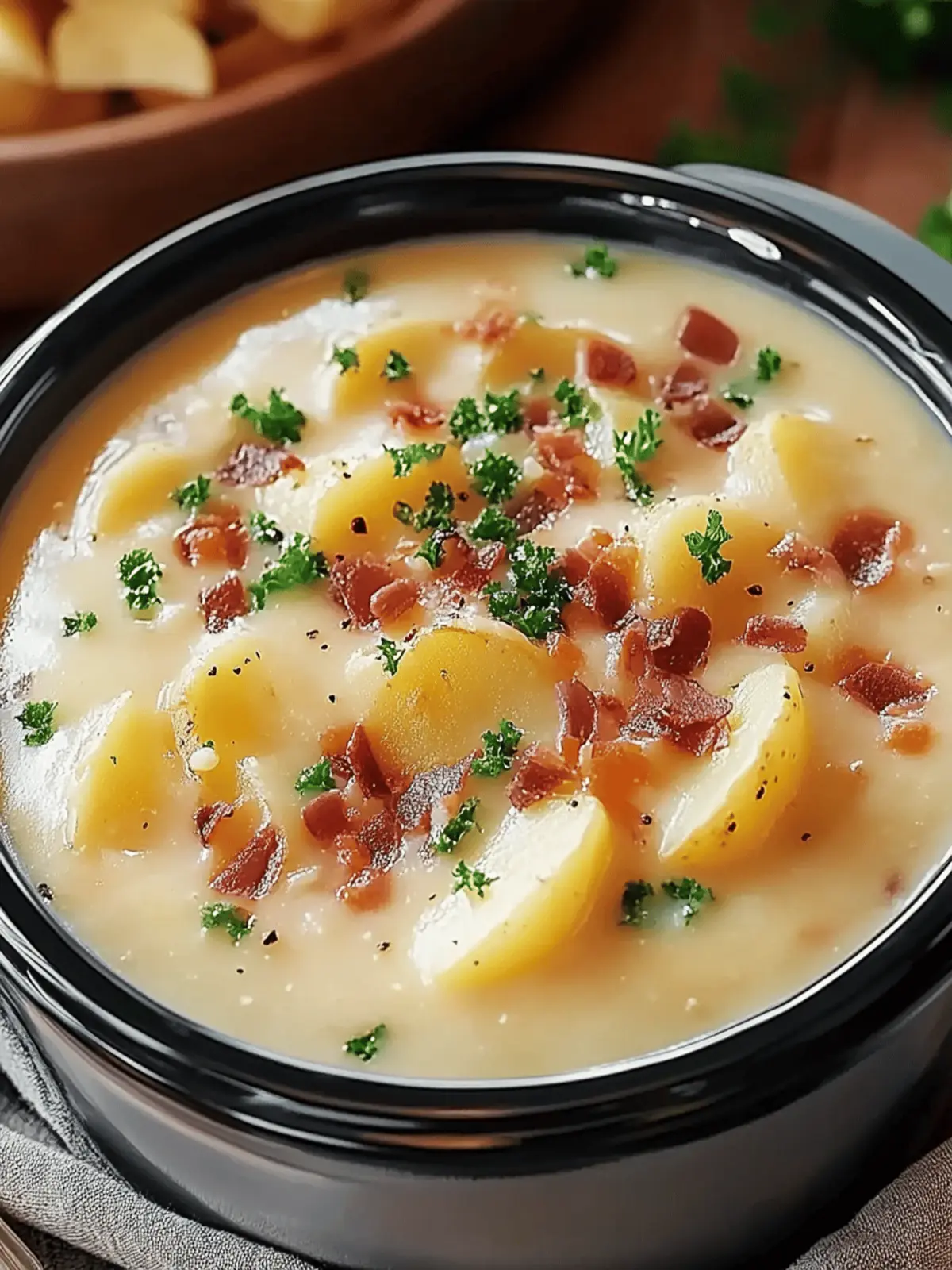Crock Pot Crack Potato Soup