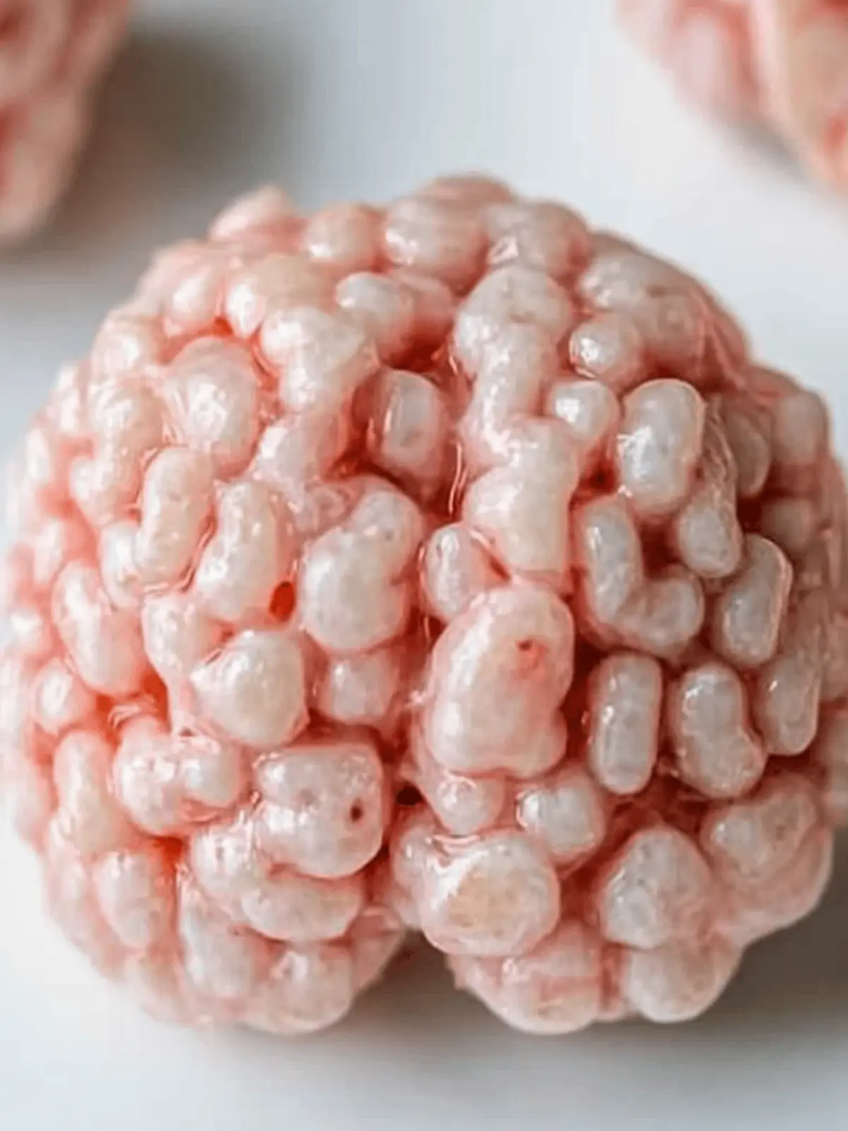 Marshmallow Rice Bubbles Halloween Brains