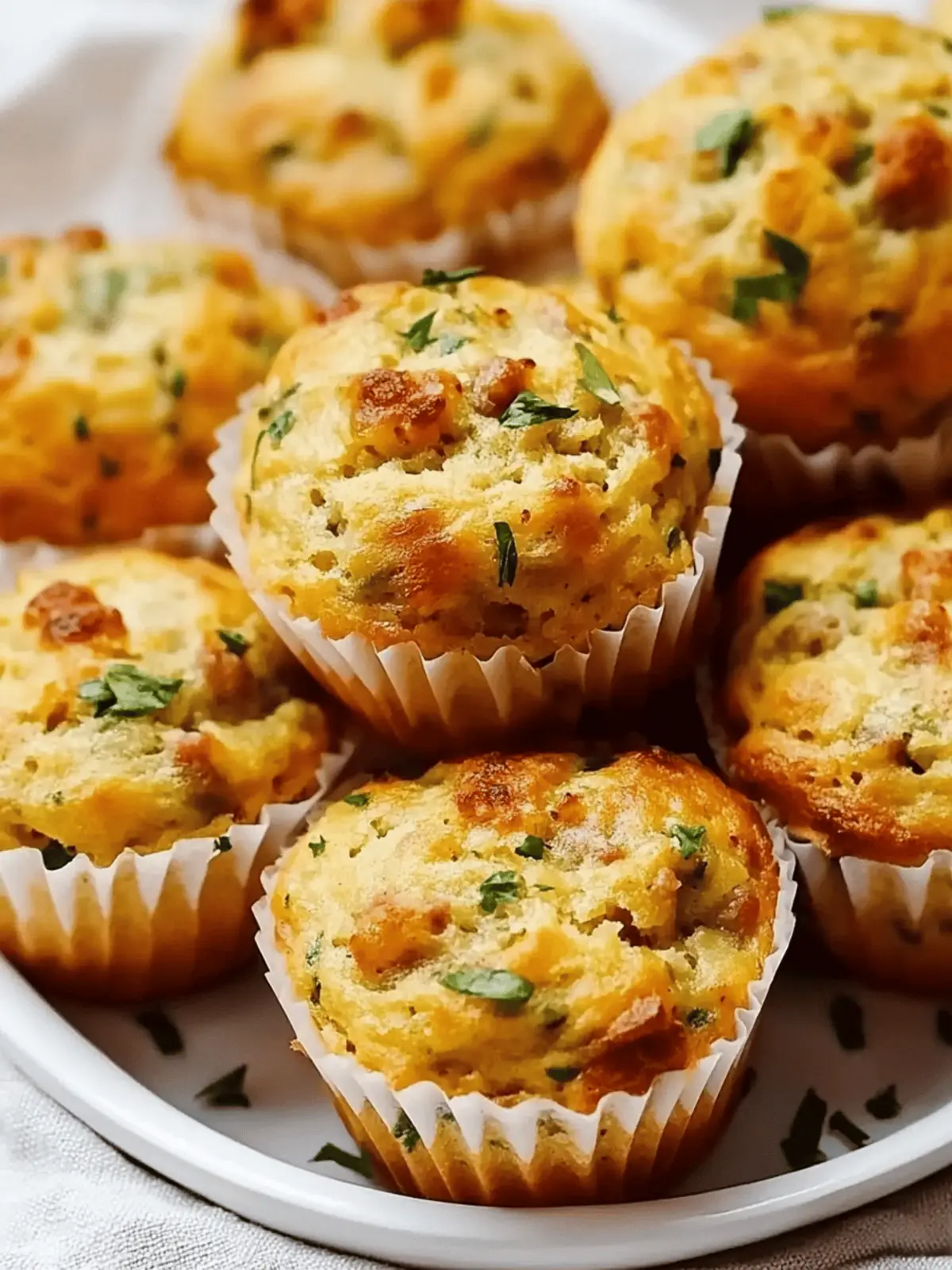 Sausage Pancake Muffins