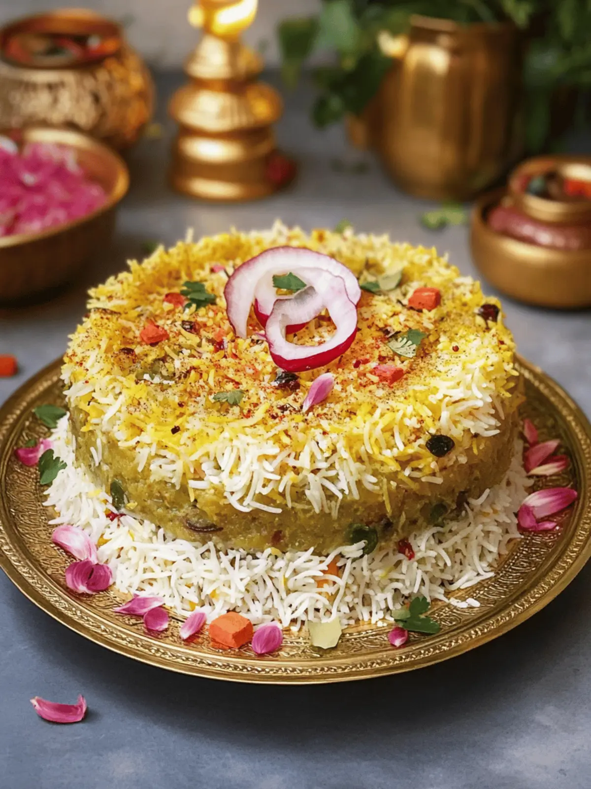 Awadhi Layered Biryani