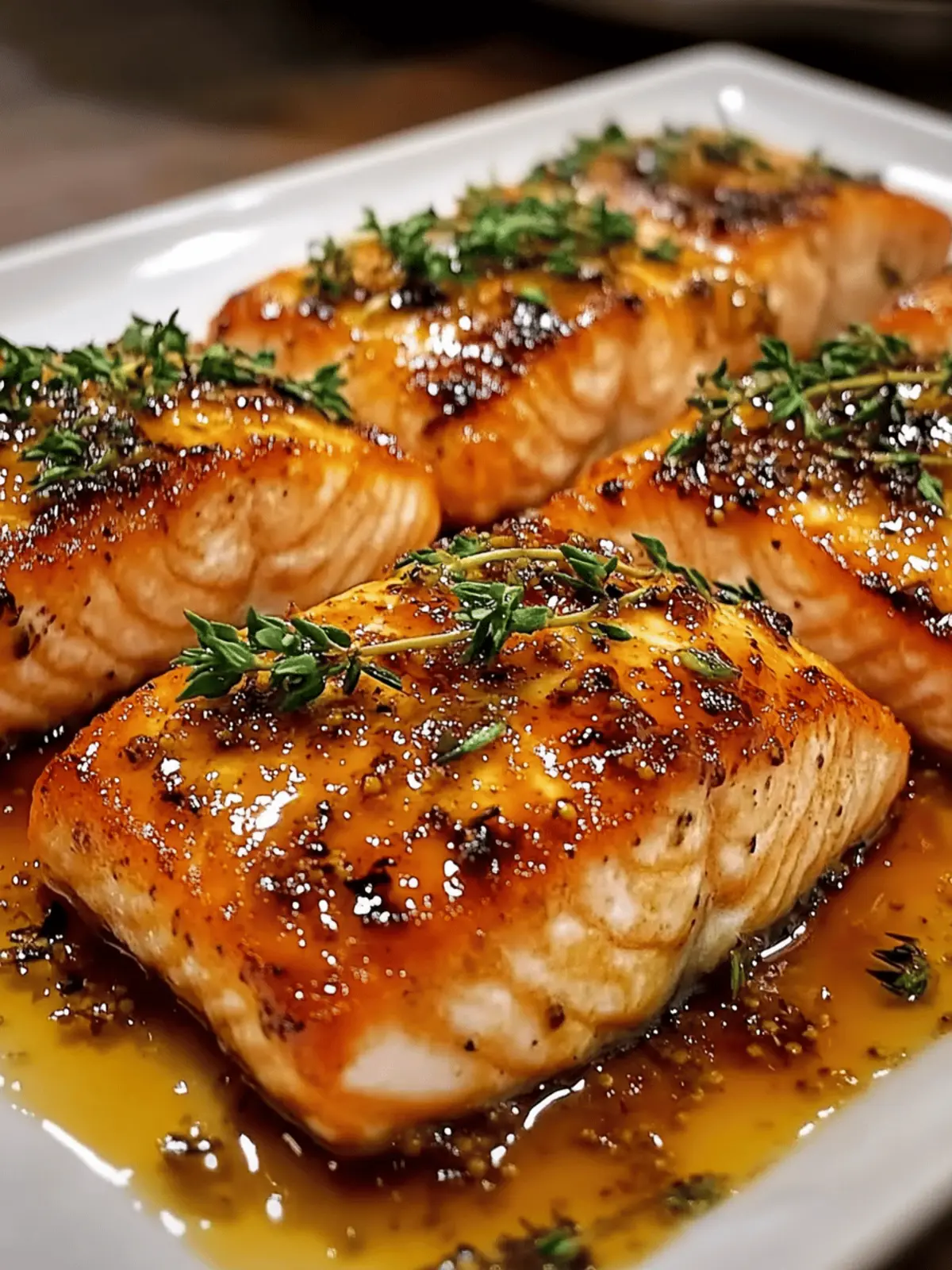 Maple Dijon Salmon
