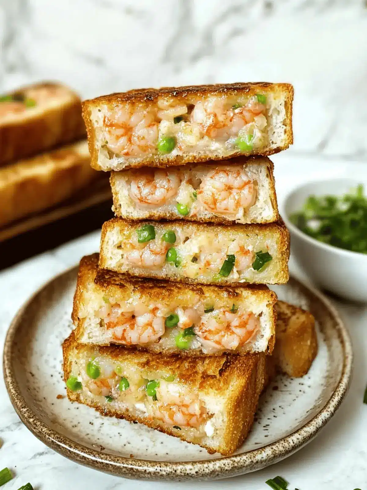 Sesame Shrimp Toast