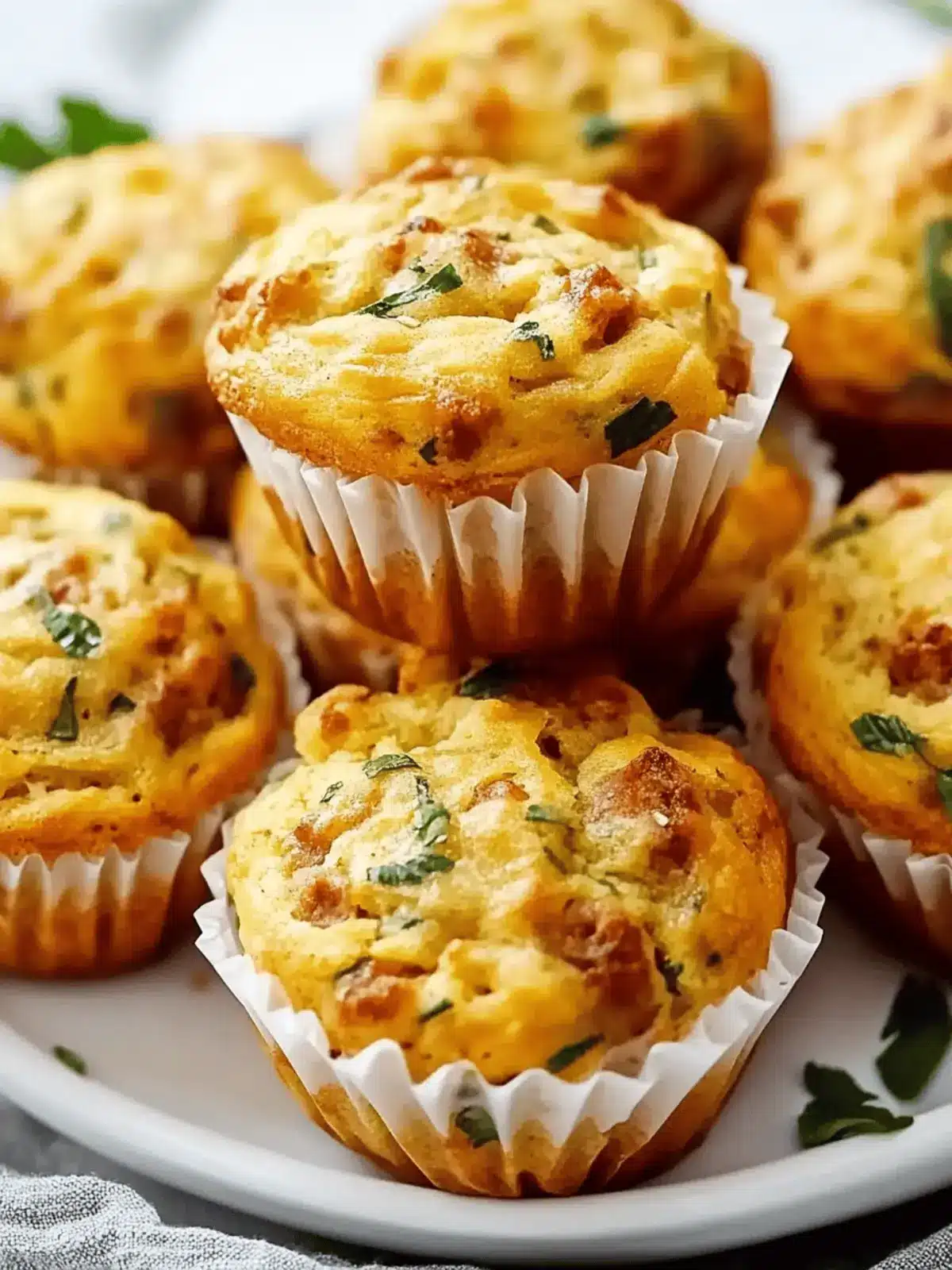 Sausage Pancake Muffins