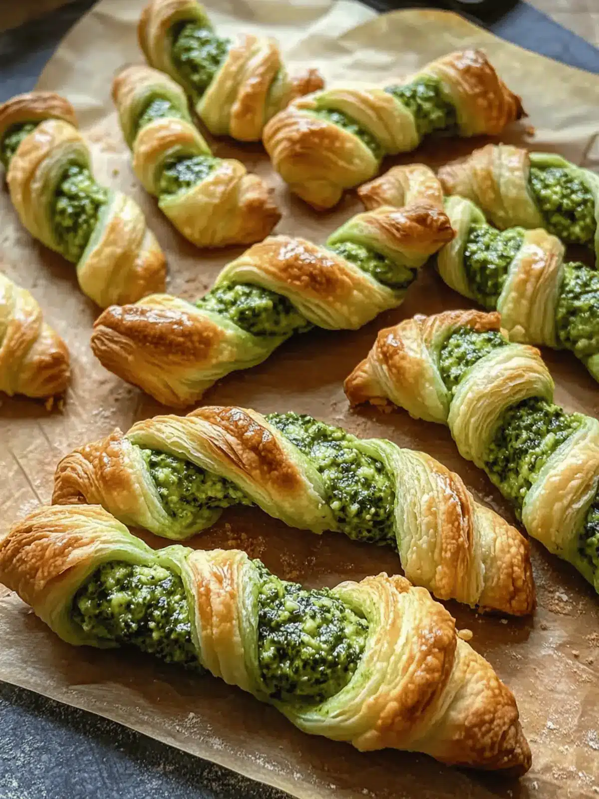 Pesto Twists