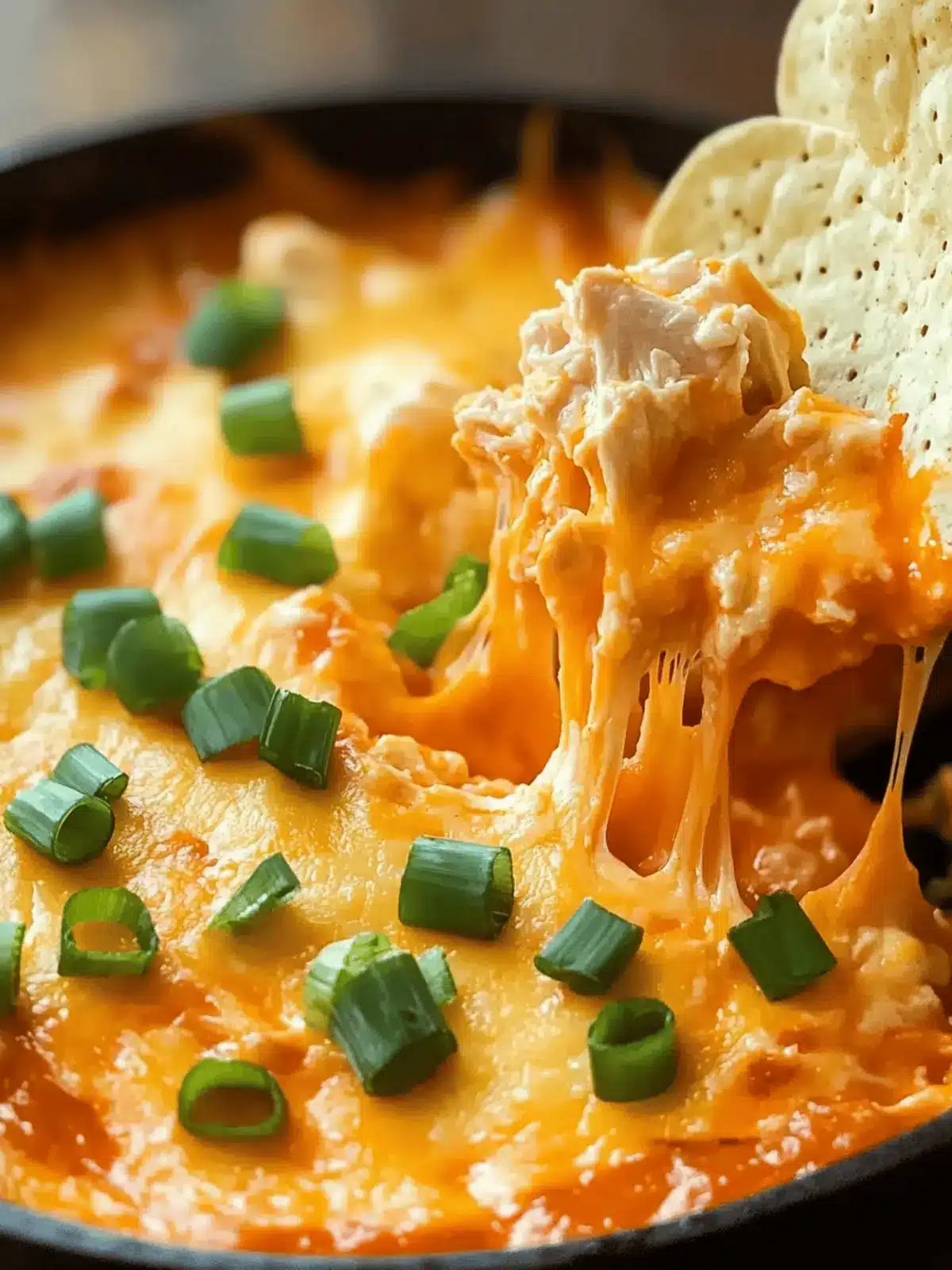 Vegas Showstopper Buffalo Chicken Dip