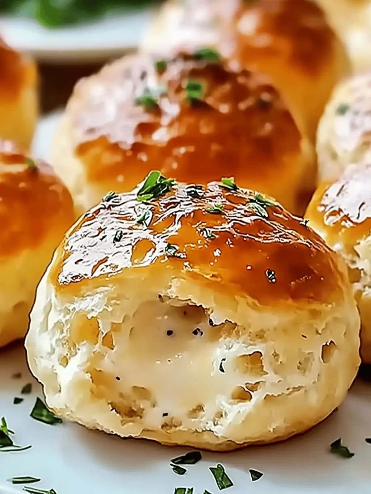 Pillsbury Biscuit Garlic Butter Cheese Bombs