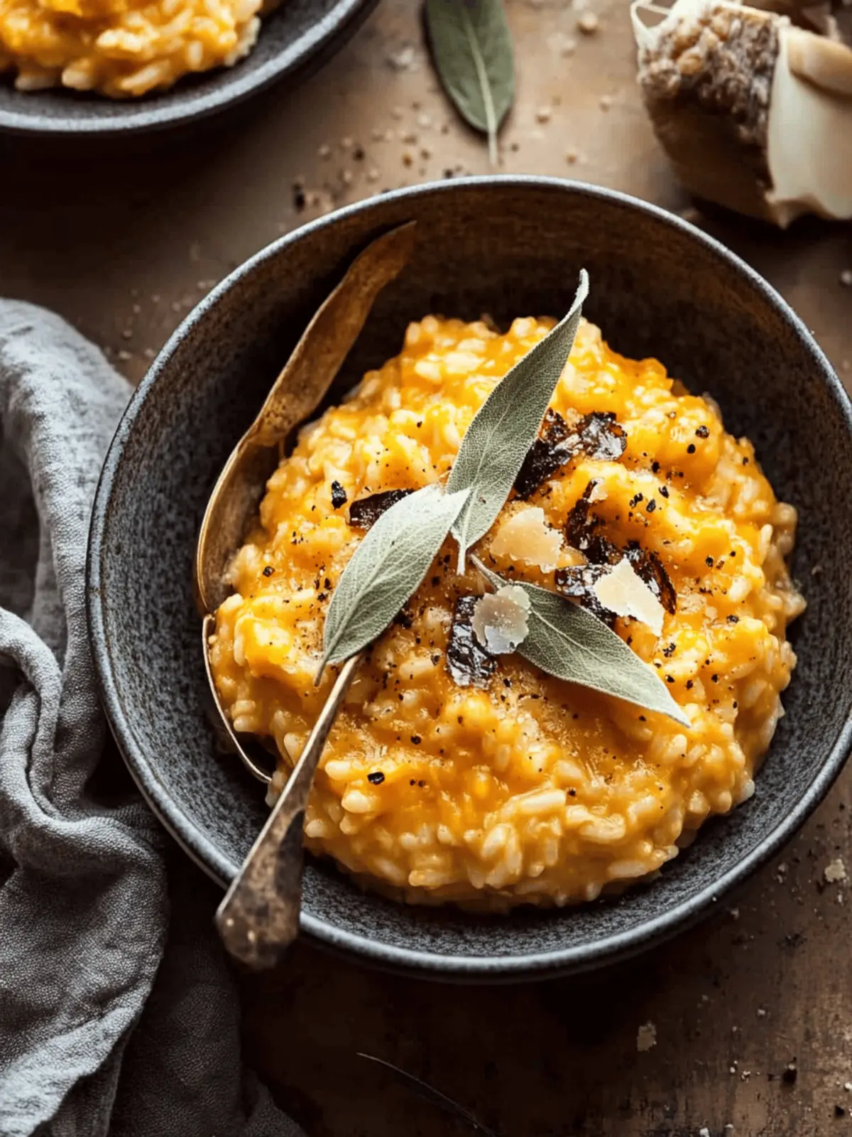 Baked Pumpkin Risotto