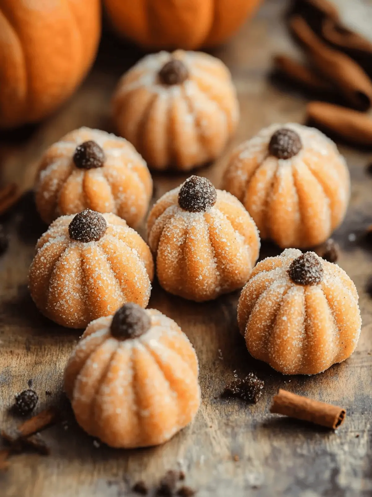 Pumpkin Cheesecake Truffles