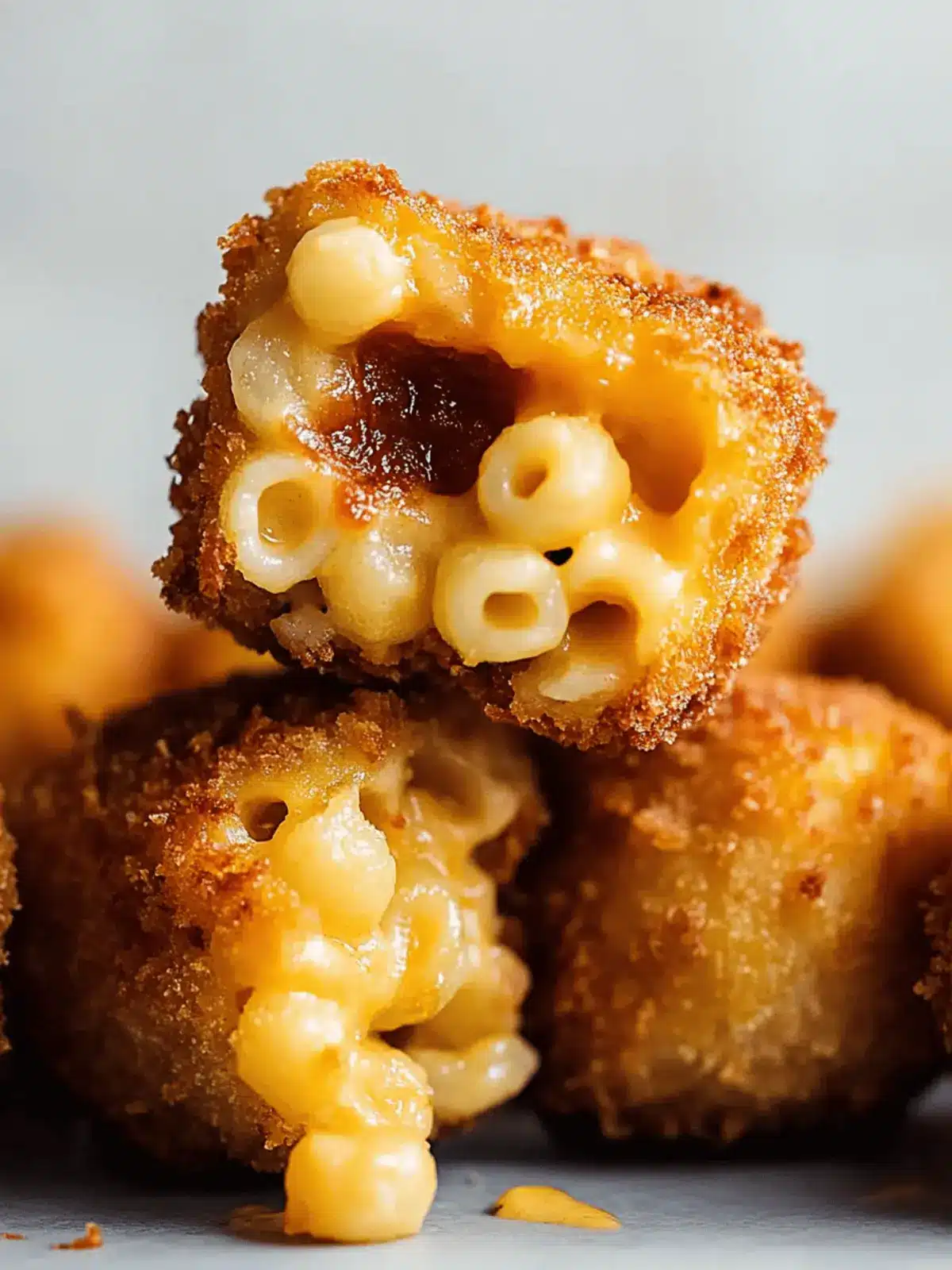 Crispy Fried Mac and Cheese Balls