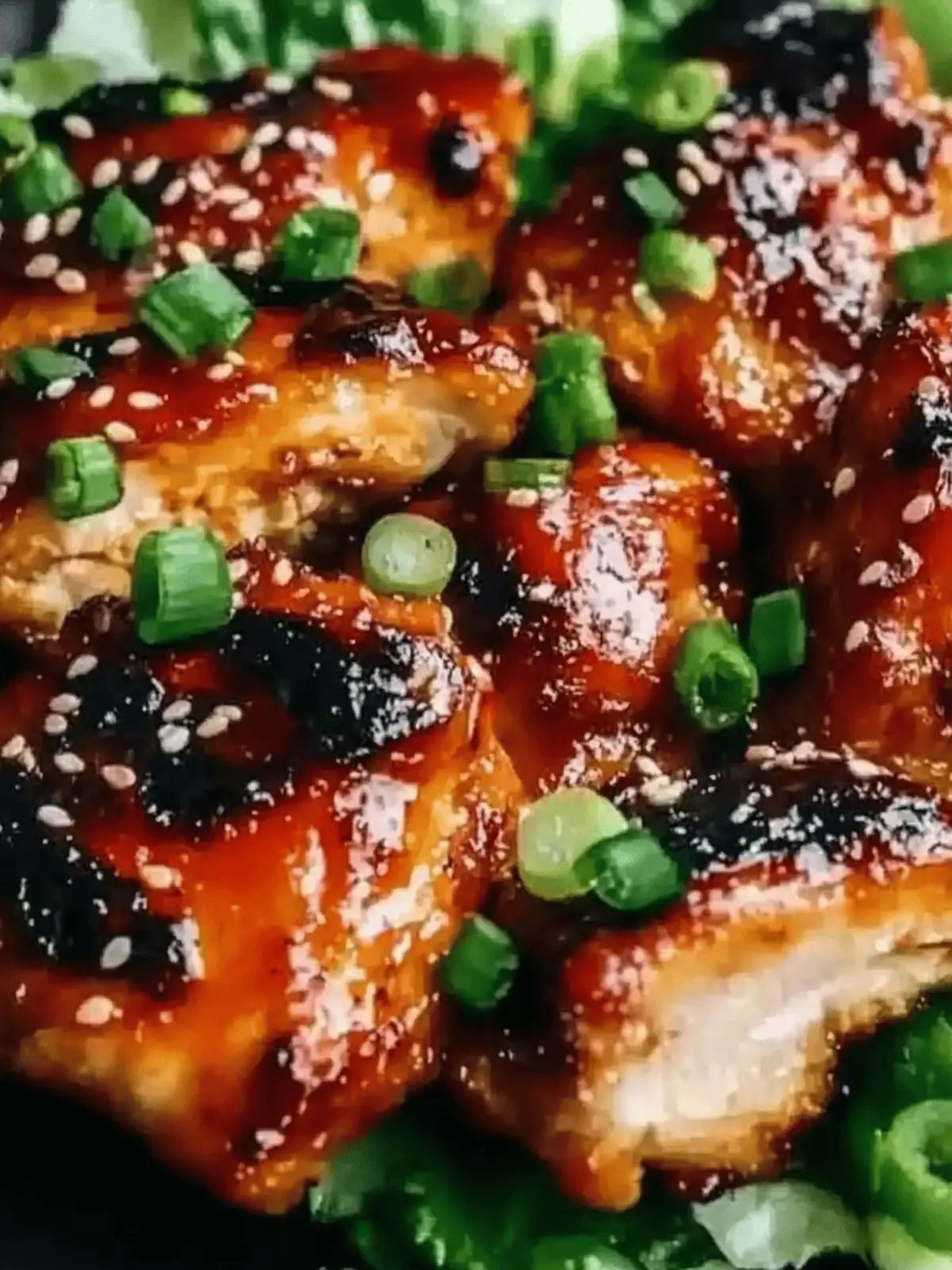 Asian Gochujang Chicken Thighs