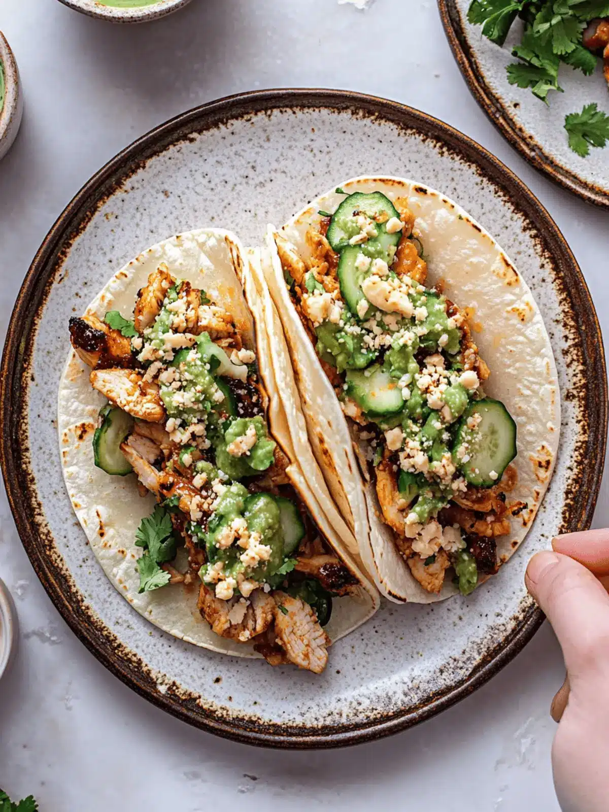 Teriyaki Chicken Tacos
