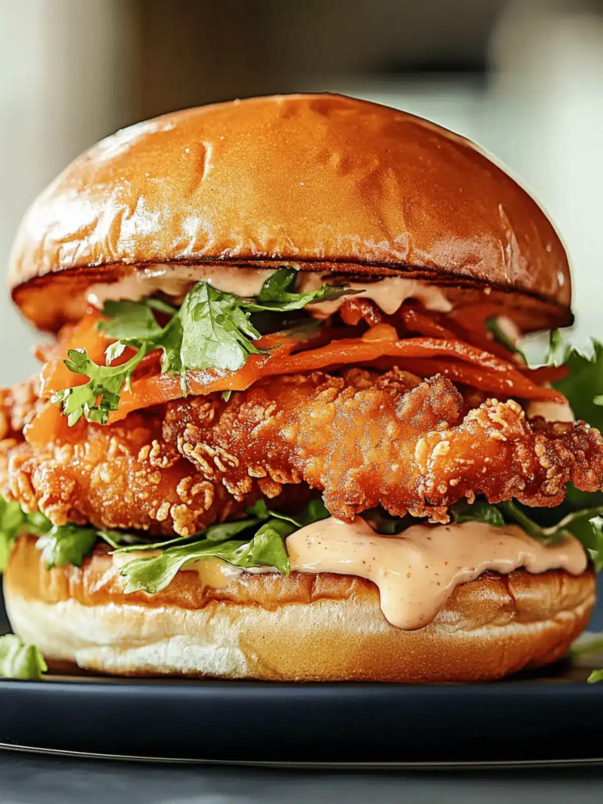 Thai Fried Chicken Sandwich