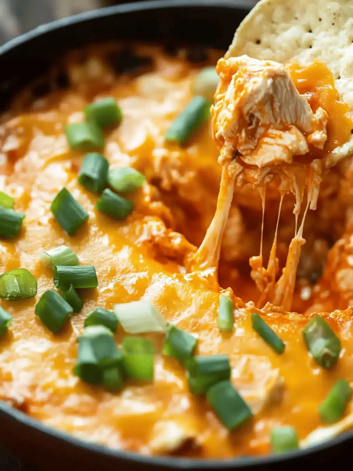 Vegas Showstopper Buffalo Chicken Dip
