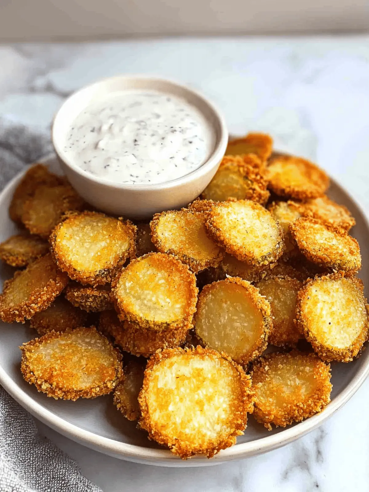 Air Fryer Fried Pickles