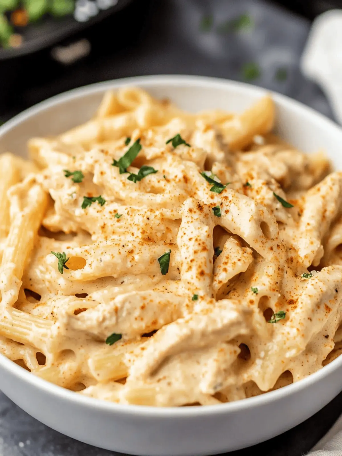 Crock Pot Creamy Cajun Chicken Pasta