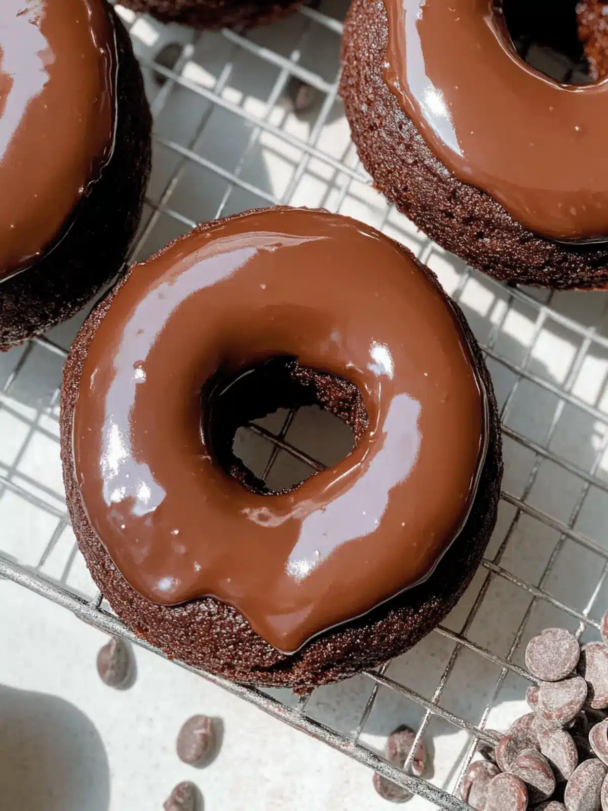 Healthy Chocolate Protein Donuts