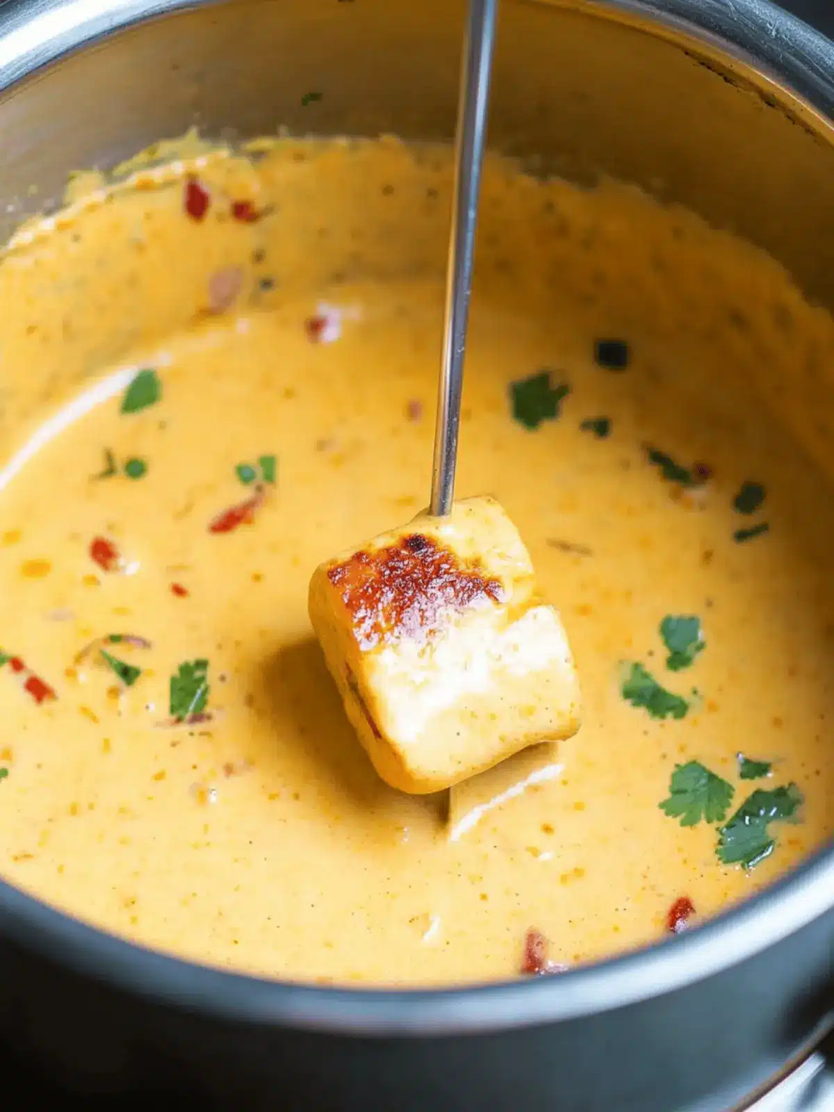 Pav Bhaji Fondue
