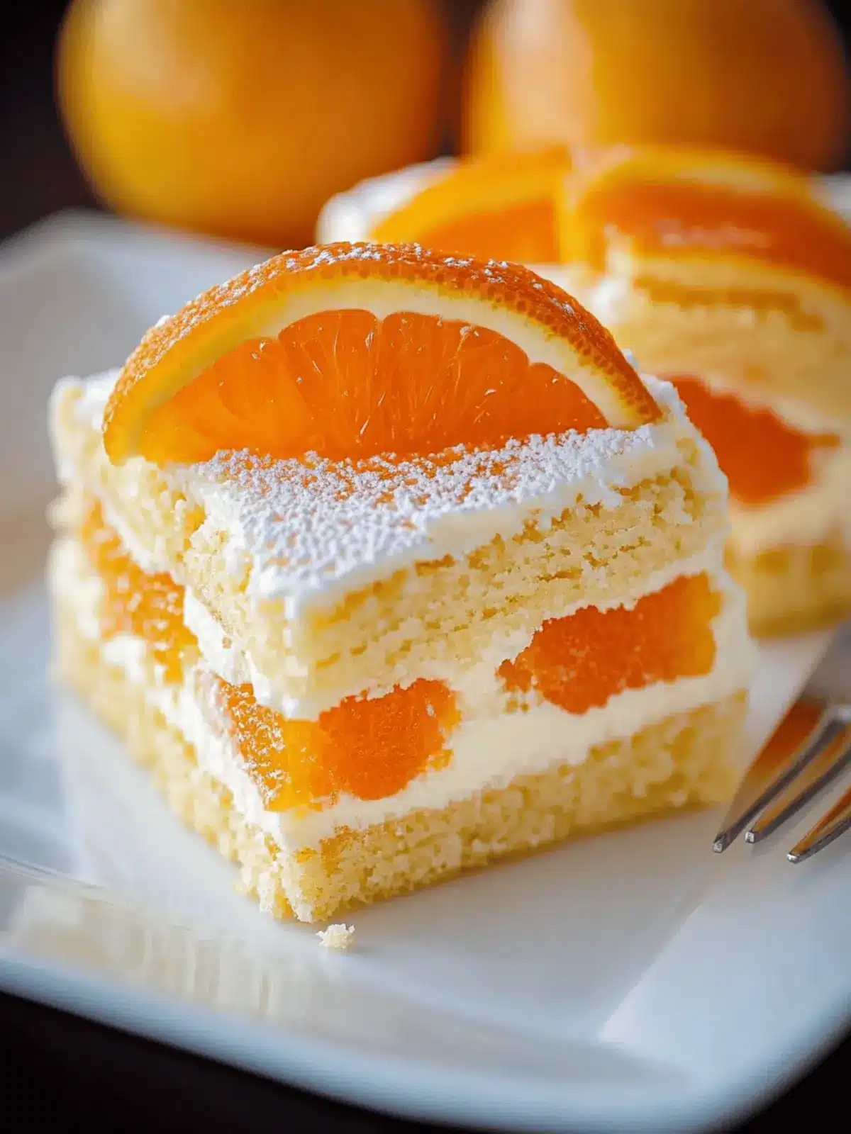 Orange Shortcake