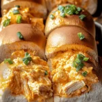 Buffalo Chicken Dip Sliders