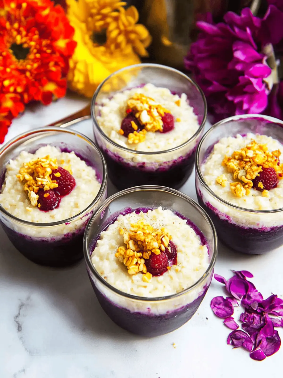 Rice Kheer with Berry Compote