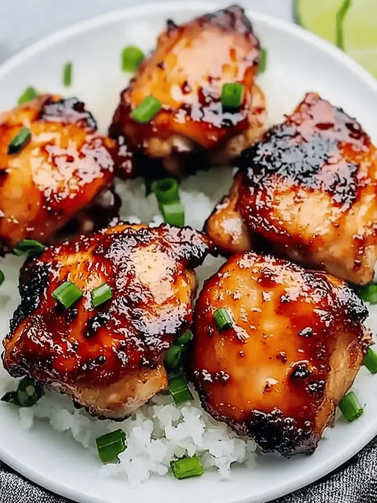 Sweet Chili Air Fryer Chicken Thighs