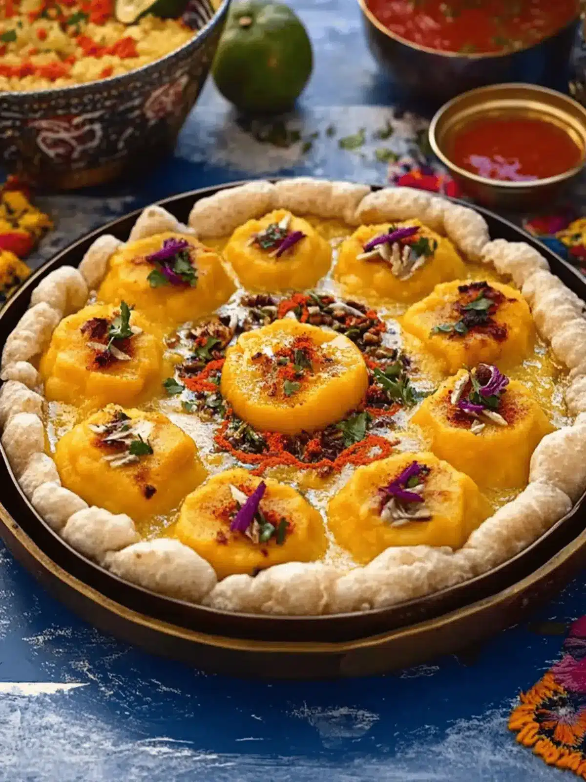 Mexican Mango Dahi Puri