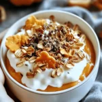 Pumpkin Pie Yogurt Bowl