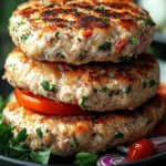 Greek Chicken Burgers