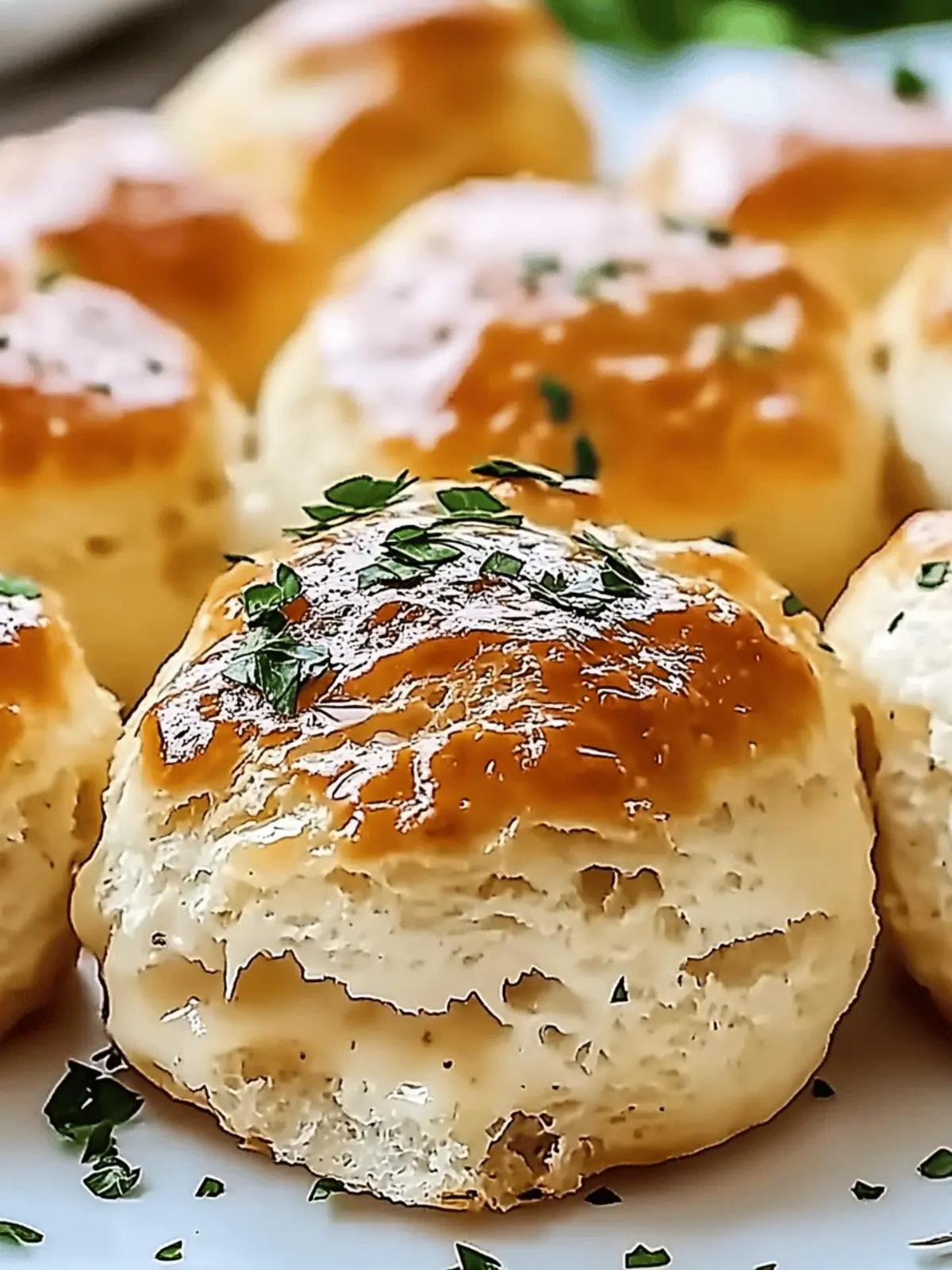 Pillsbury Biscuit Garlic Butter Cheese Bombs