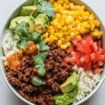 Ground Beef Burrito Bowl