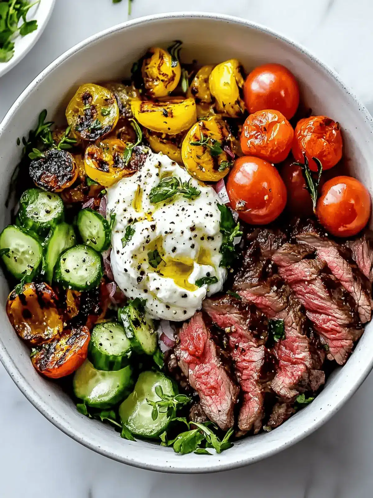 Mediterranean Steak Bowl